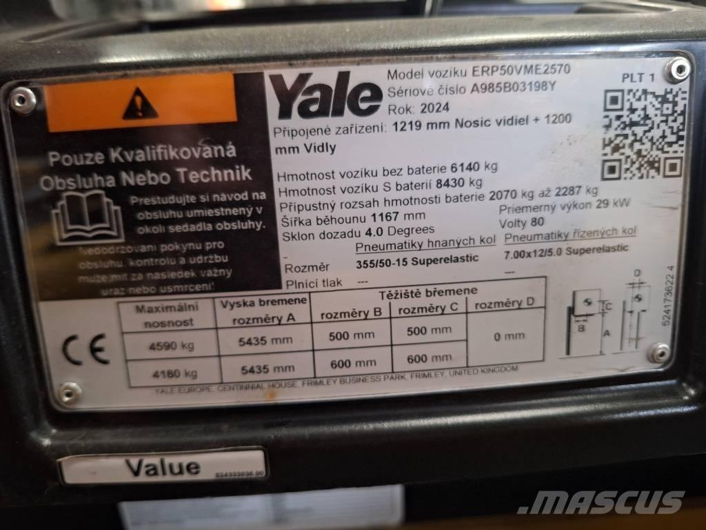Yale ERP 50 VM Chariots élévateurs électriques
