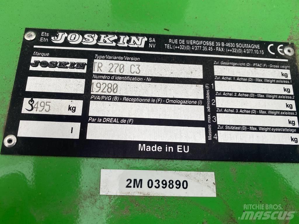 Joskin TR 270 C3 Broyeur / Gyrobroyeur / Epareuse