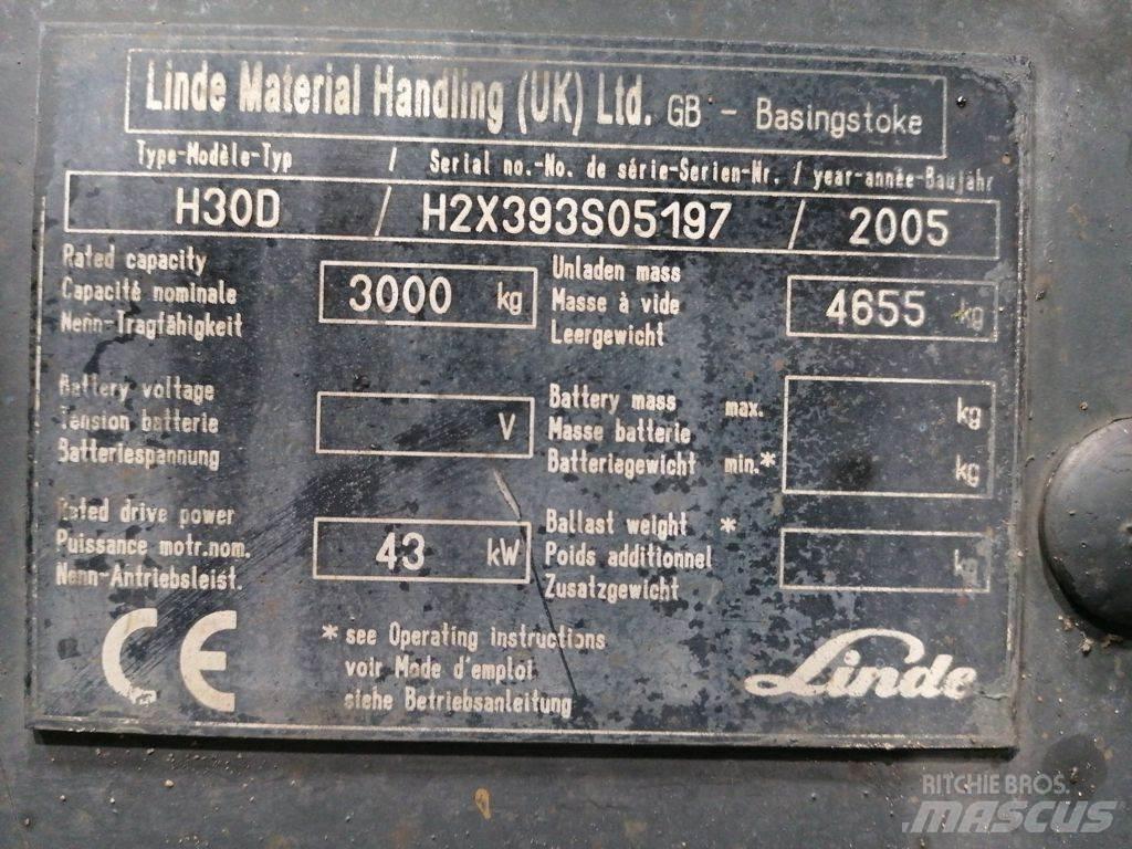 Linde H30D Chariots diesel
