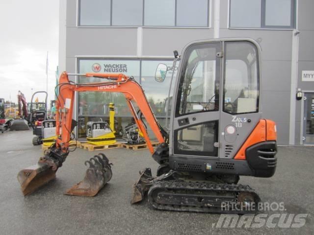 Hitachi ZX 18 Mini pelle < 7t