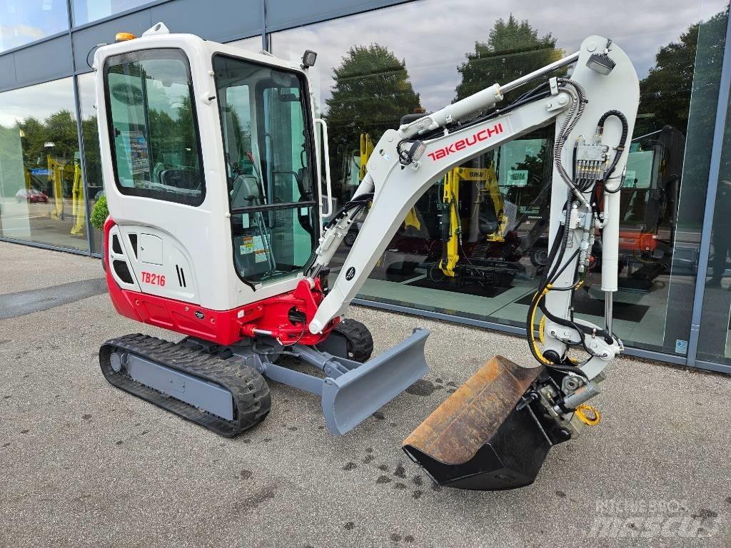 Takeuchi TB 216 Mini pelle < 7t