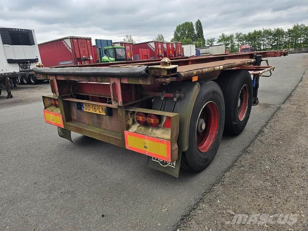 Pacton TXC 230-2 Semi remorque porte container