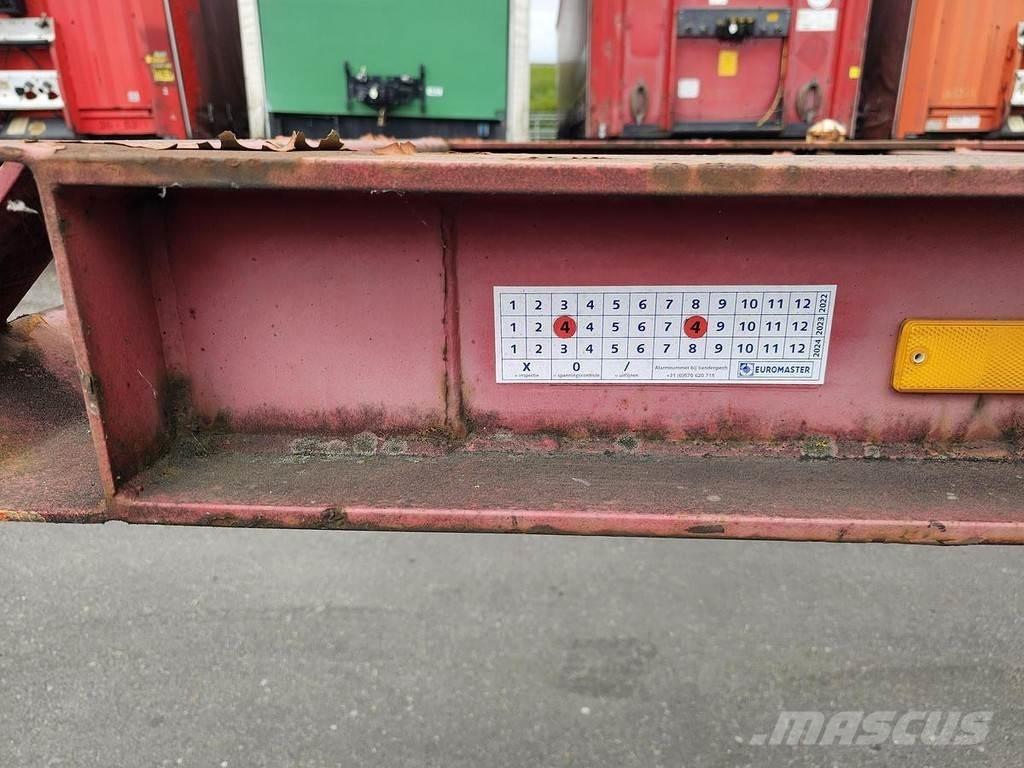 Pacton TXC 230-2 Semi remorque porte container