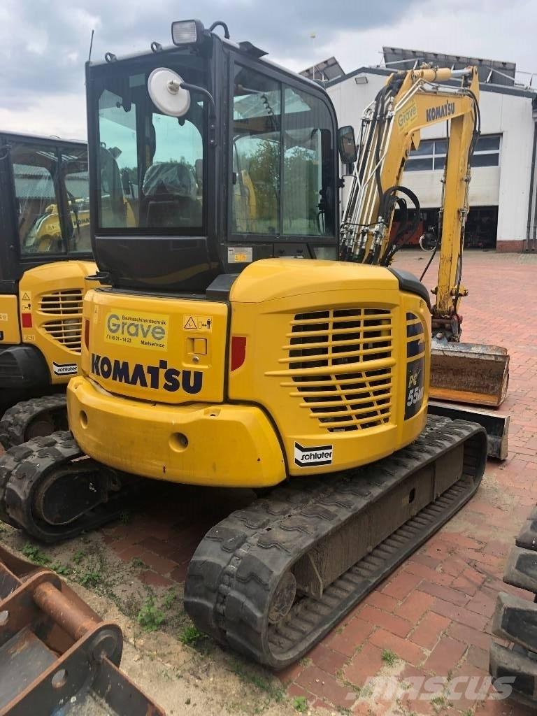 Komatsu PC55MR- 5MO Mini pelle < 7t