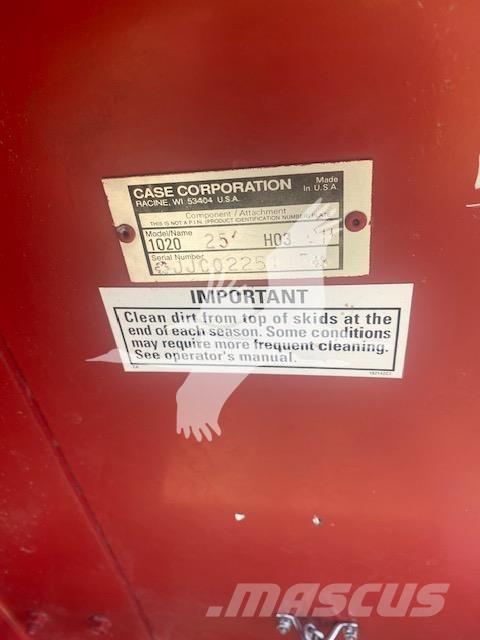 Case IH 1020 Barre de coupe pour moissonneuse batteuse