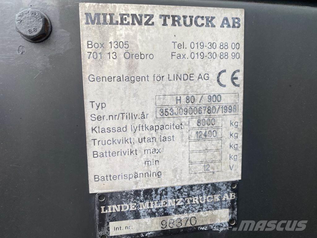 Linde H80D/900 Chariots diesel