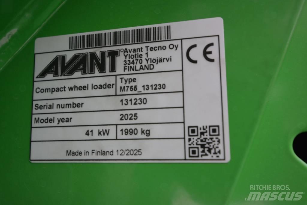Avant 755i Mini chargeuse