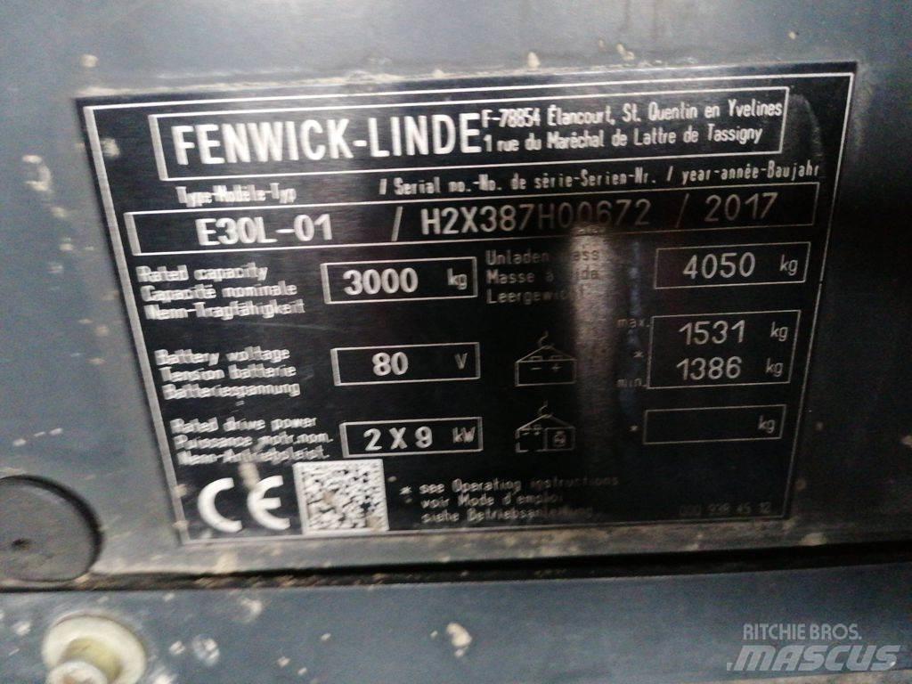Linde E30L-01 Chariots élévateurs électriques