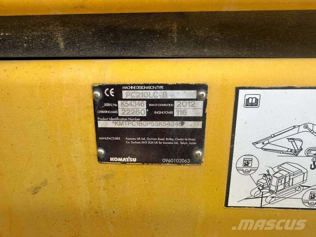 Komatsu PC 210 LC-8 Pelle sur chenilles