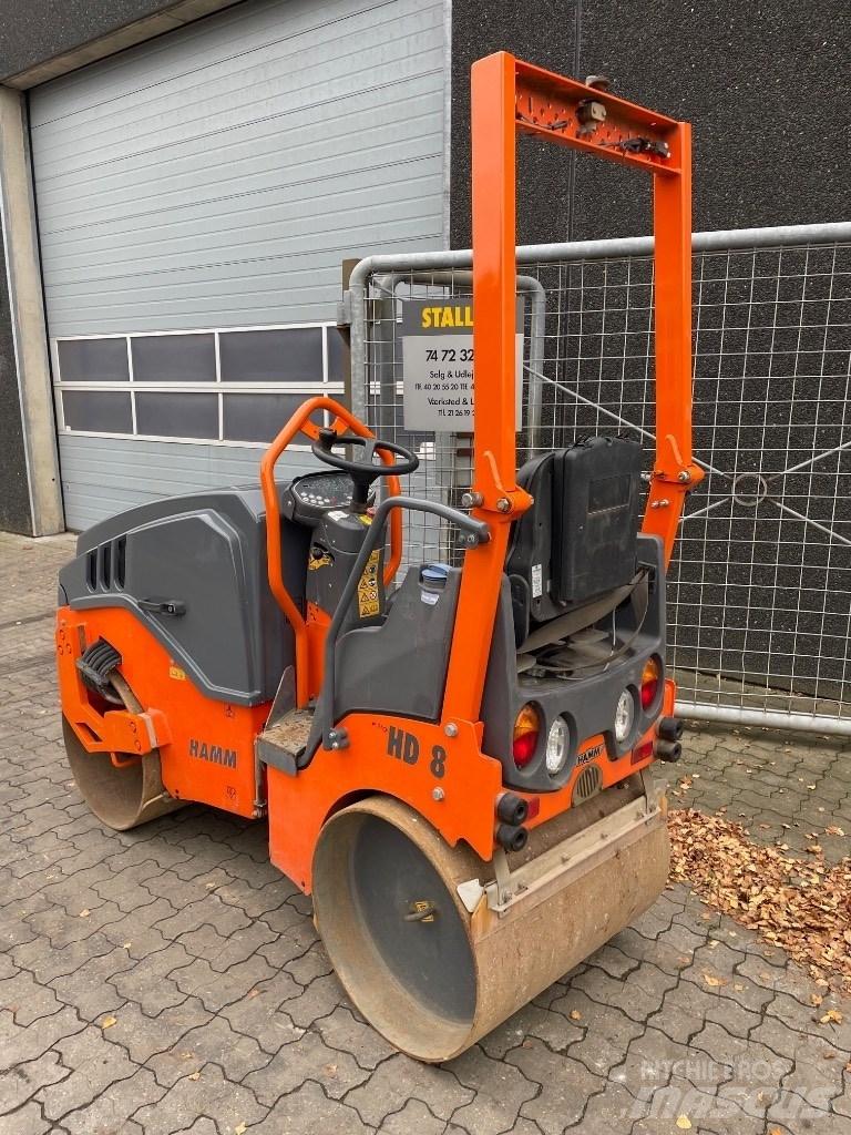 Hamm HD 8 VV Rouleaux tandem