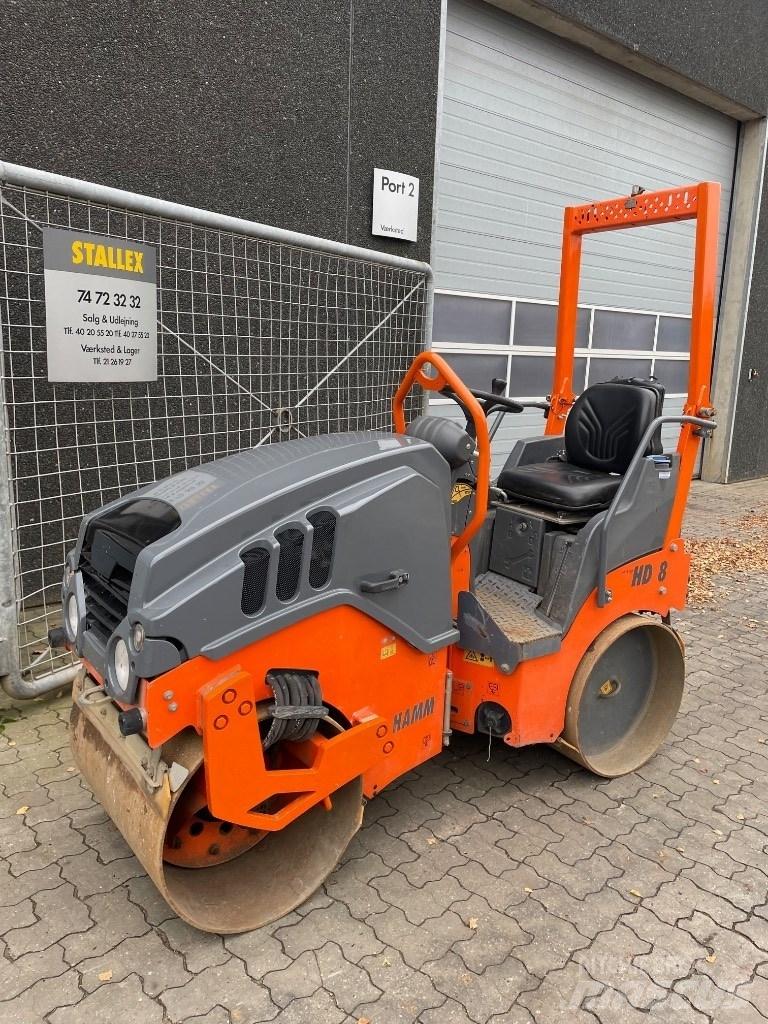 Hamm HD 8 VV Rouleaux tandem