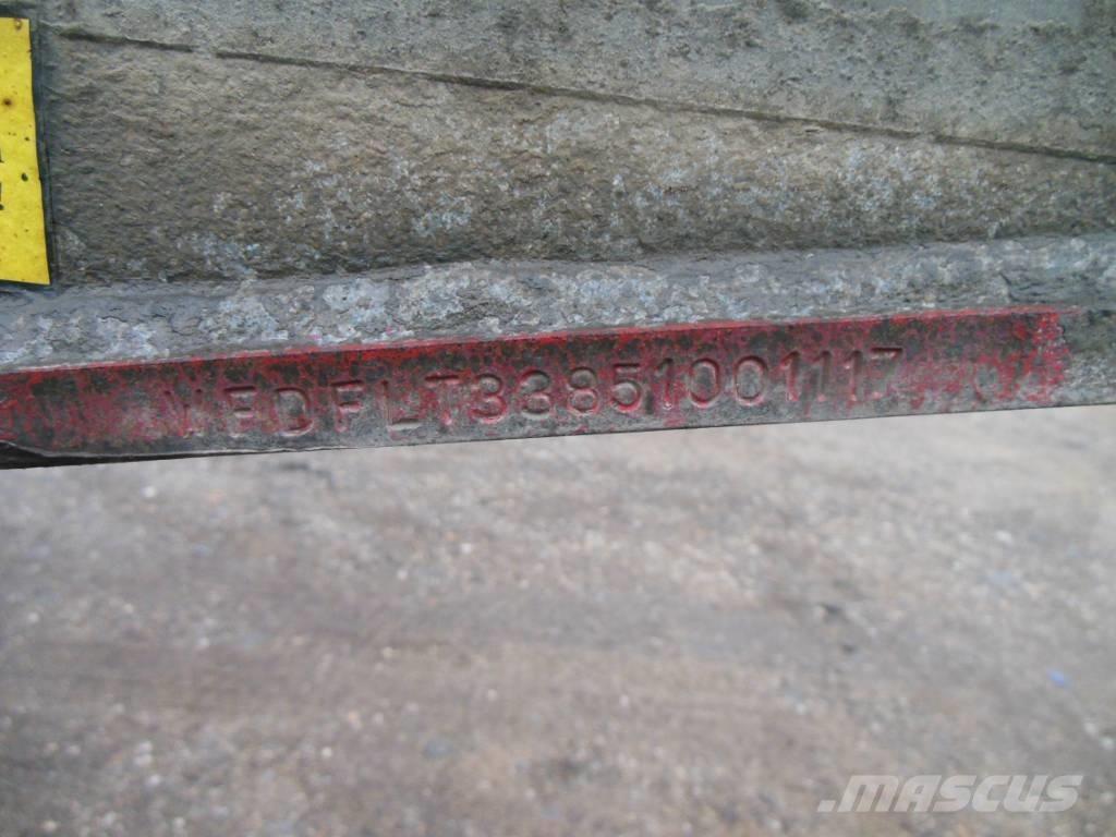 Fliegl SDS 380 Semi remorque porte container