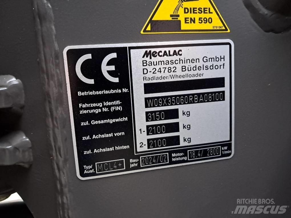 Mecalac MCL 4+ Chargeuse sur pneus