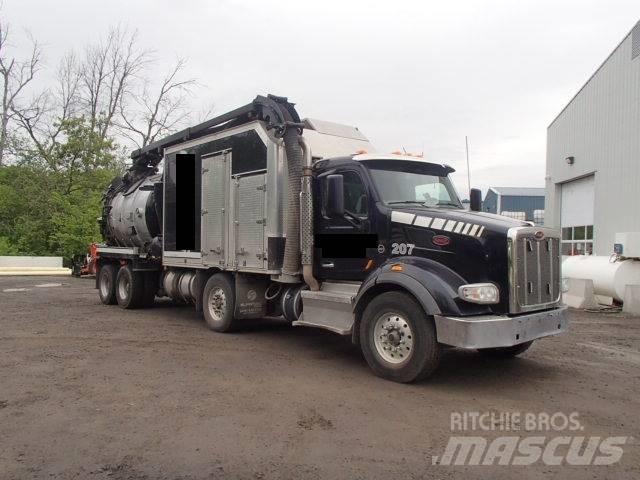 Peterbilt 567 Camion aspirateur, Hydrocureur