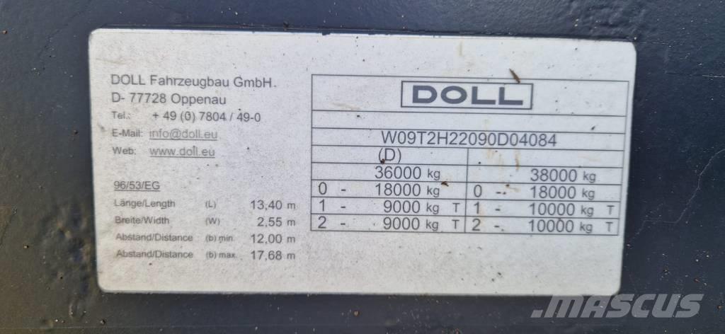 Doll T2H Semi remorque surbaissée