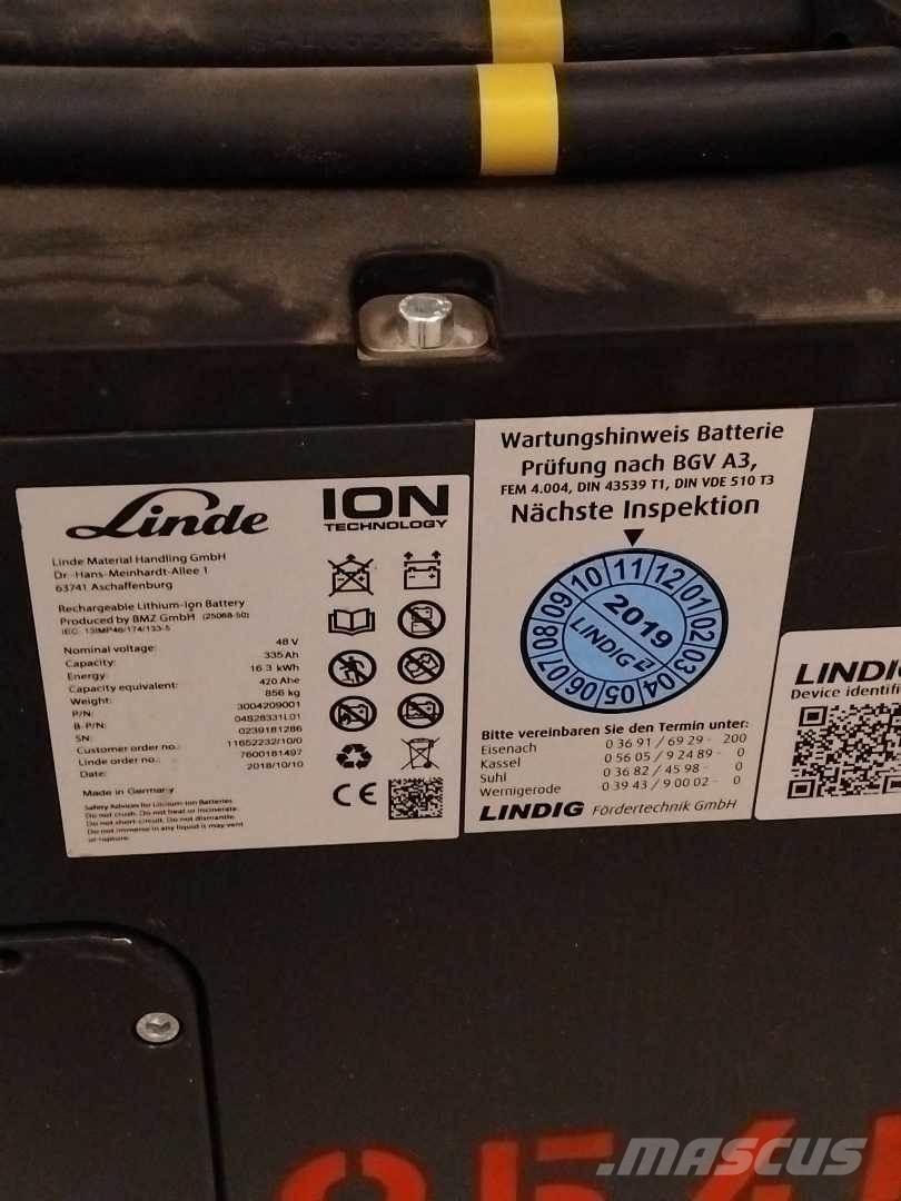 Linde E16 ION Chariots élévateurs électriques