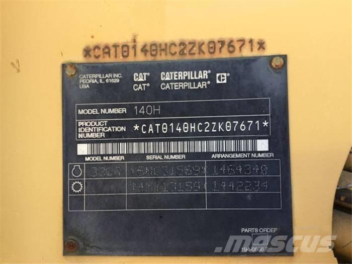 CAT 140 H Niveleuse
