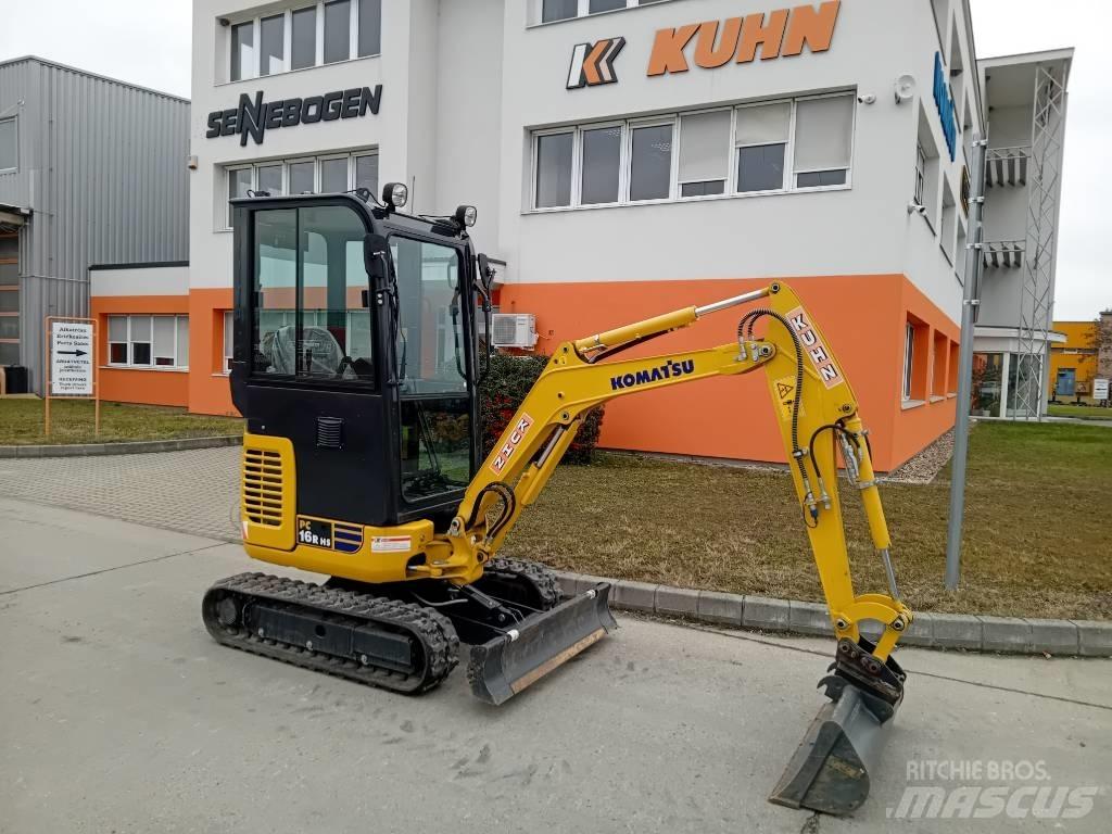 Komatsu PC 16 R-3HS Mini pelle < 7t