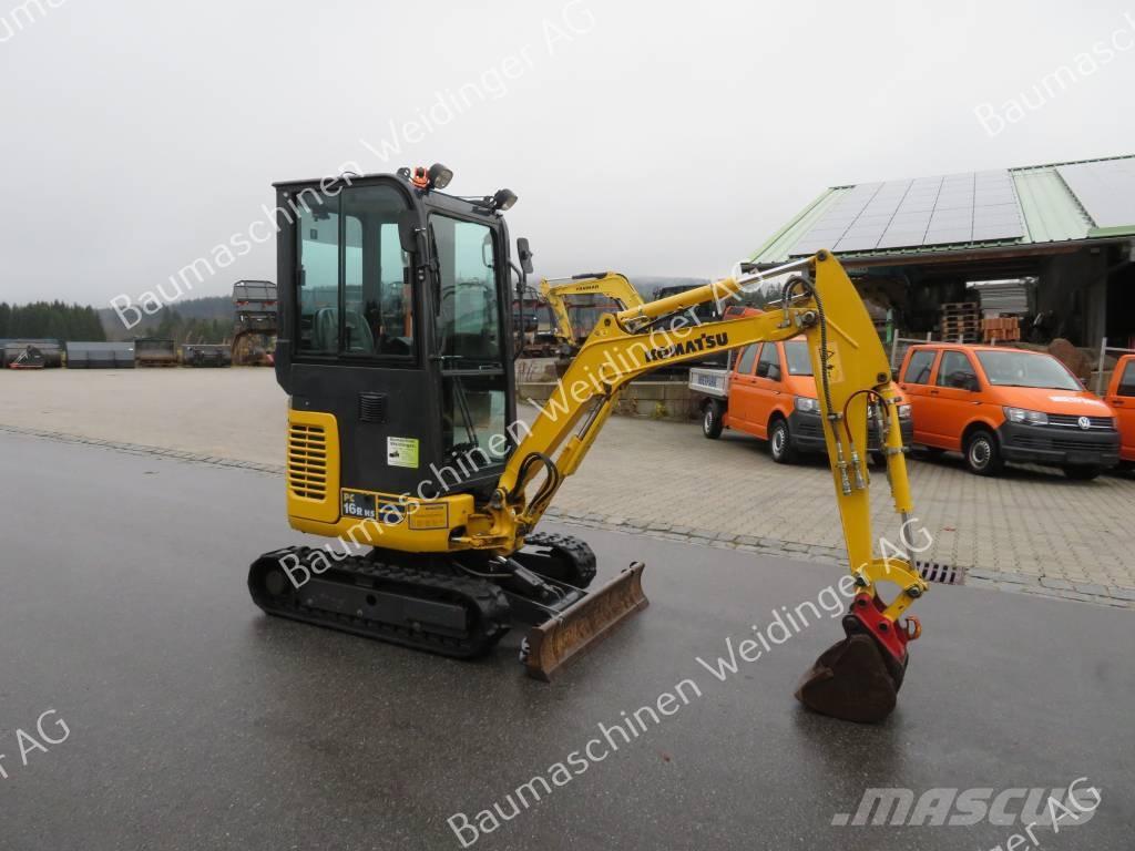 Komatsu PC 16 Mini pelle < 7t