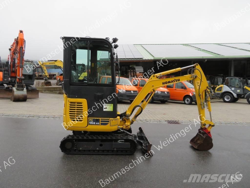 Komatsu PC 16 Mini pelle < 7t