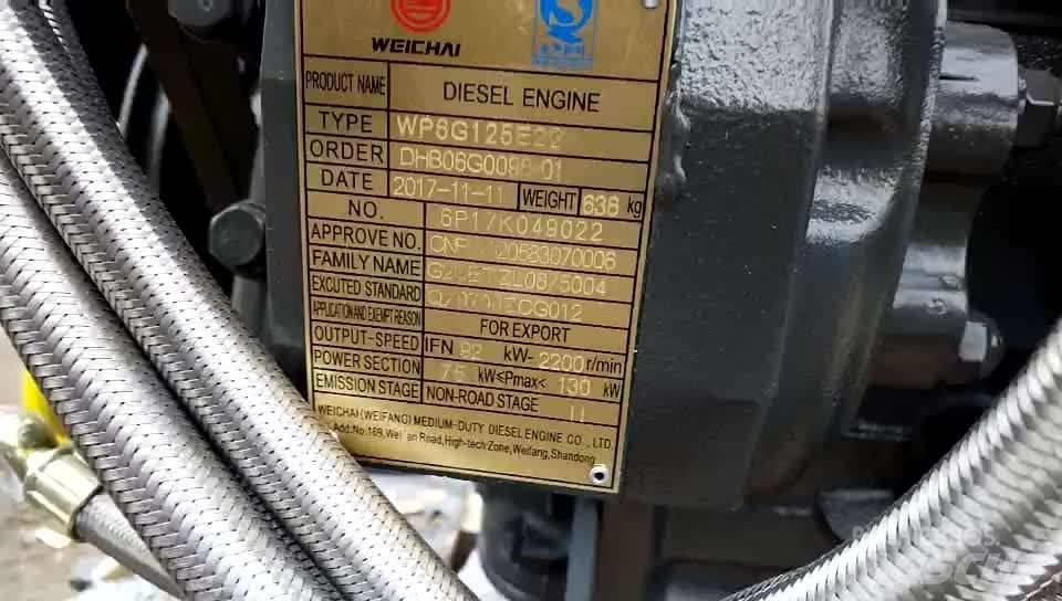 Weichai WP6G125E22 Moteur