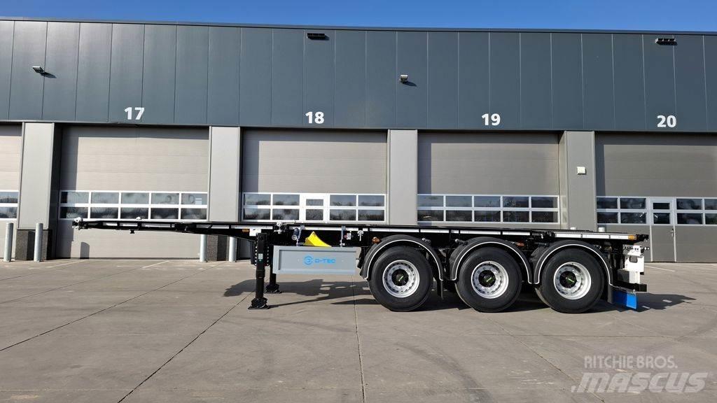 D-tec CC-2030-3-F Semi remorque porte container