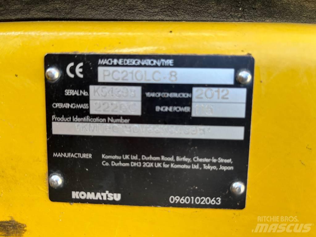 Komatsu PC 210 LC-8 Pelle sur chenilles