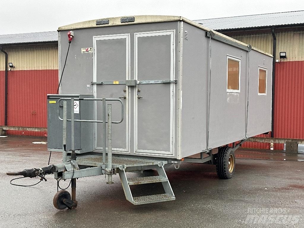  Arbetsvagnar PVT-6 Baraque de chantier