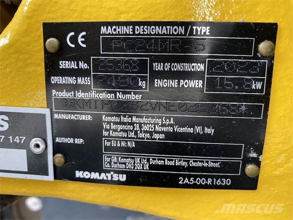 Komatsu PC24MR-5 Pelle sur pneus