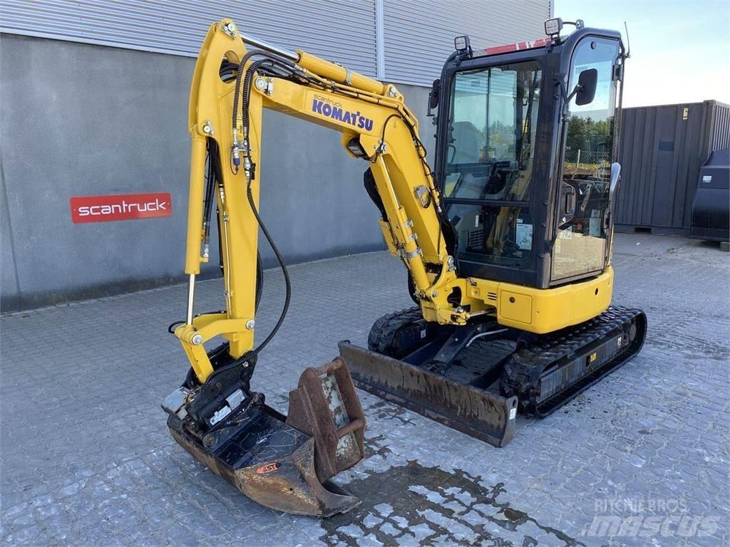 Komatsu PC24MR-5 Pelle sur pneus