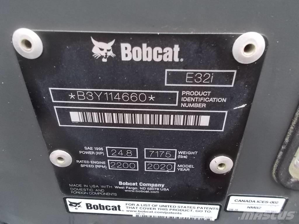 Bobcat E32i Mini pelle < 7t