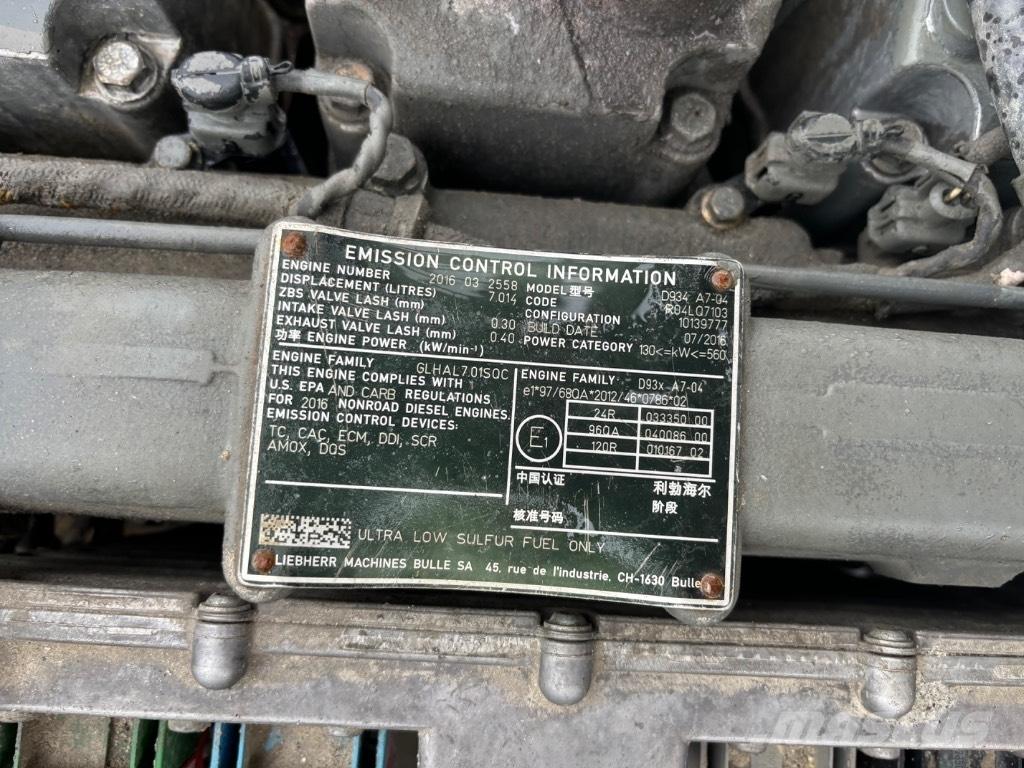 Liebherr 936 Pelle sur chenilles