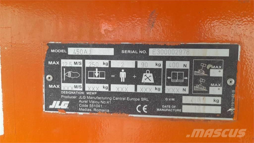 JLG 450AJ Nacelles articulées