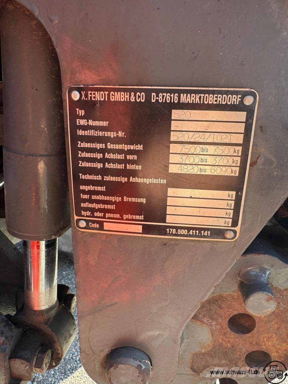 Fendt Xylon 520 Tracteur