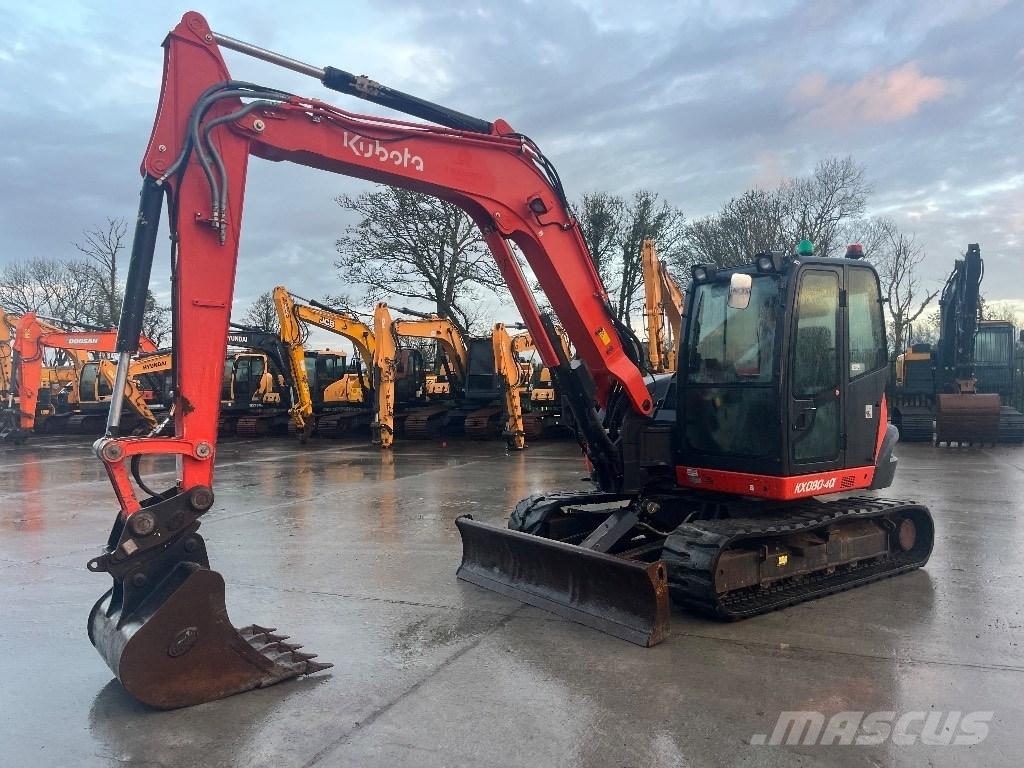 Kubota KX 080-4 Mini pelle 7t-12t