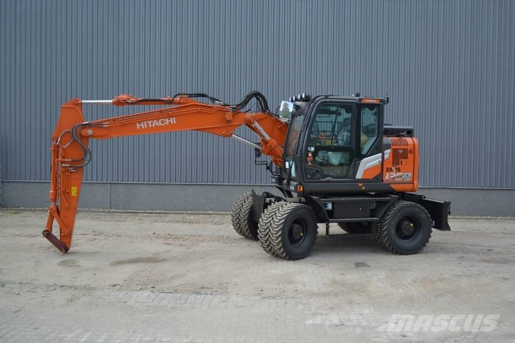 Hitachi ZX135W-7 Pelle sur pneus