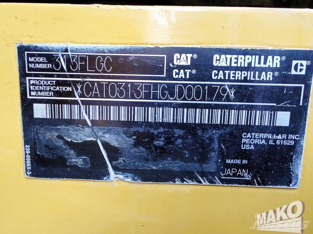CAT 313 Pelle sur chenilles