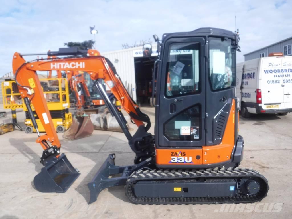 Hitachi ZX 33 U-6 Mini pelle < 7t