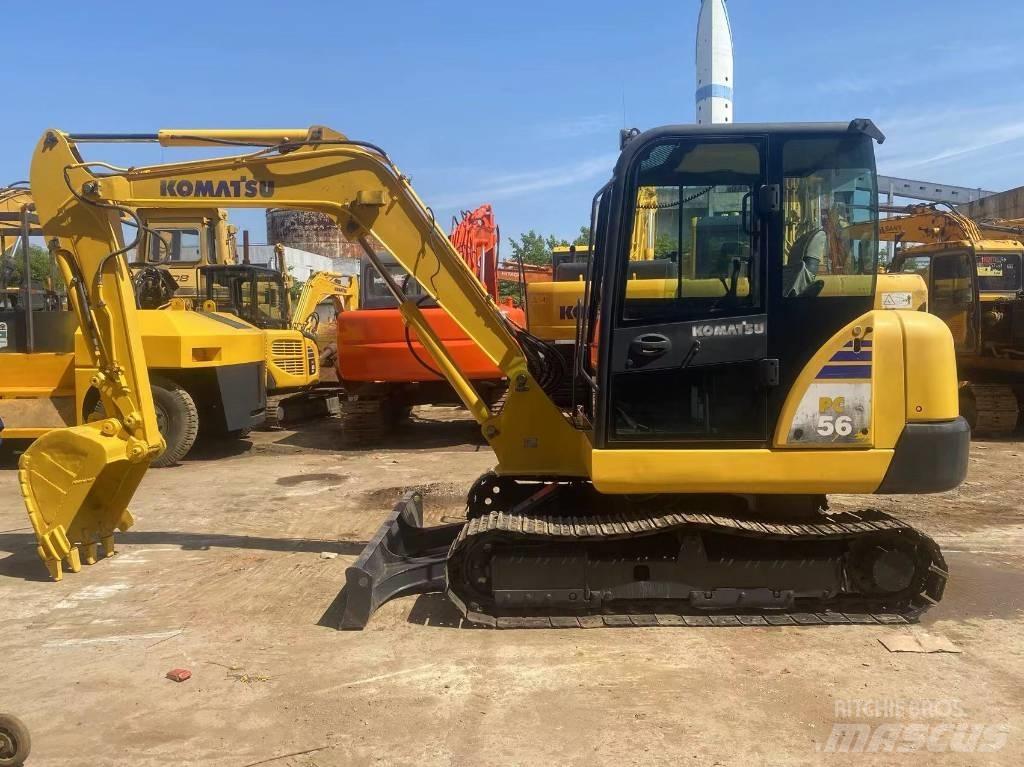 Komatsu PC56 Pelle sur chenilles