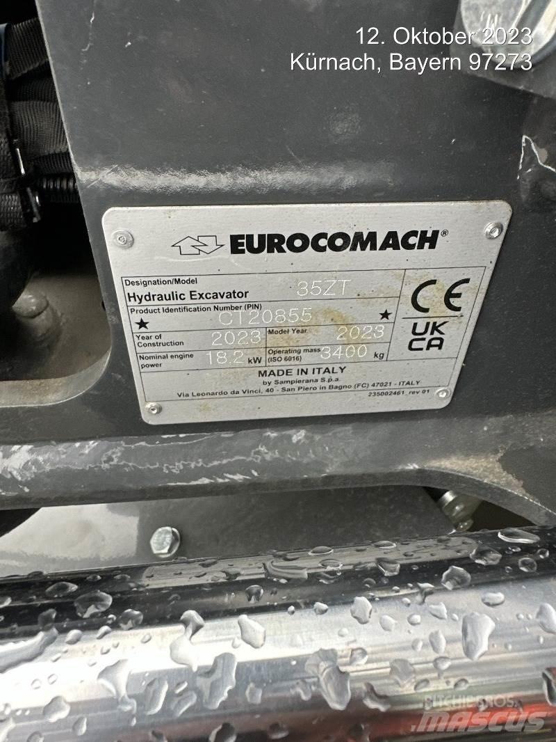 Eurocomach 35ZT Mini pelle < 7t