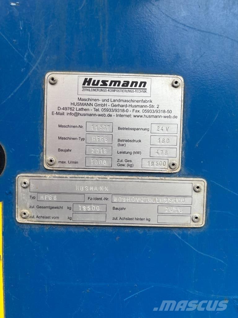 Husmann HFG 6 Broyeur à déchets