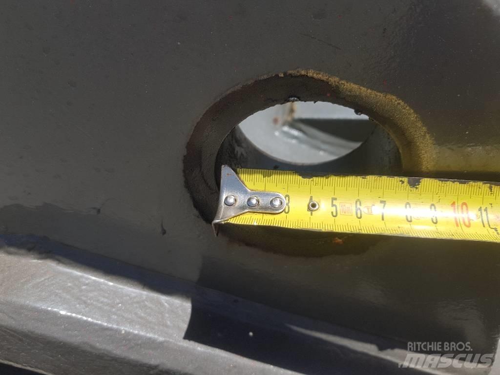 Eurosteel 80mm pins Attache rapide pour godet