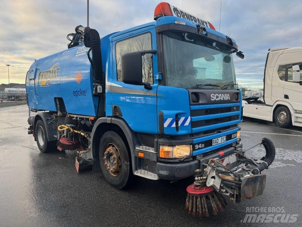 Scania P94DB Camion poubelle