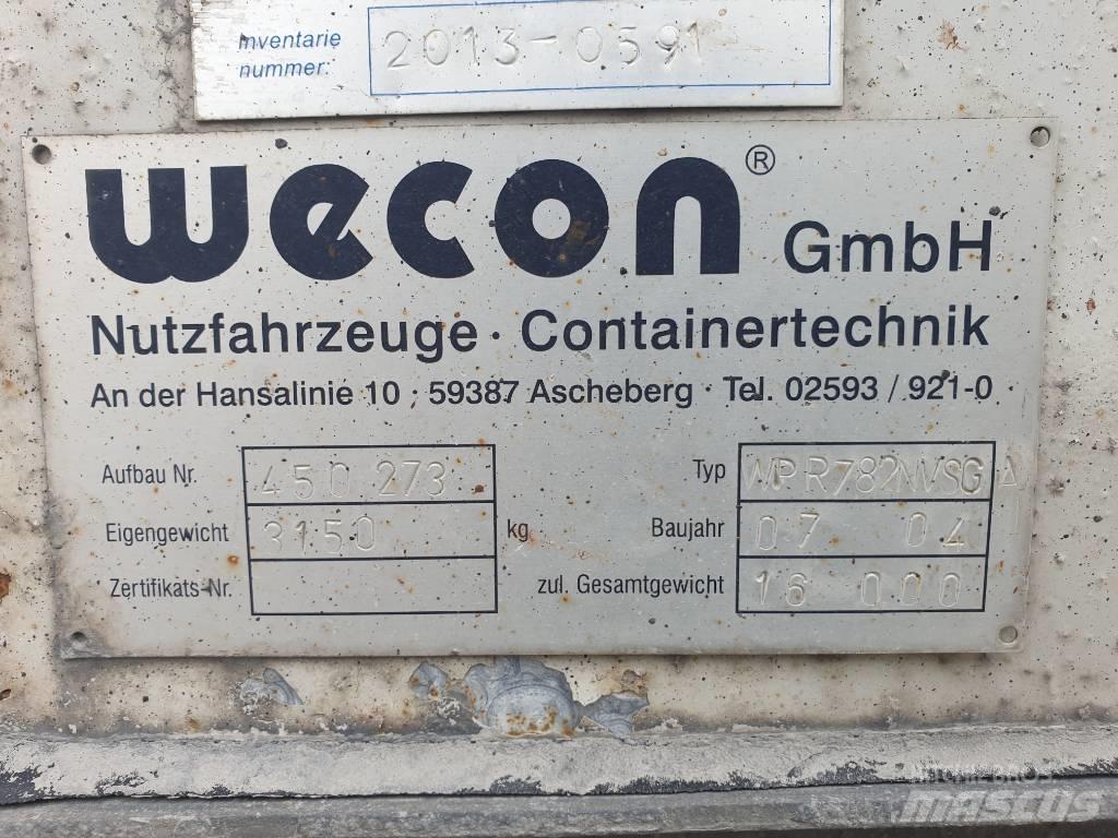 Wecon WPR782 Caisses
