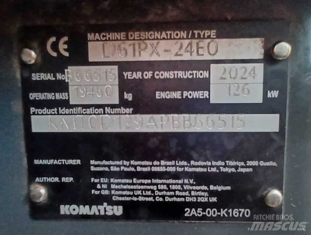 Komatsu D61PX-24 Bouteurs sur chenilles