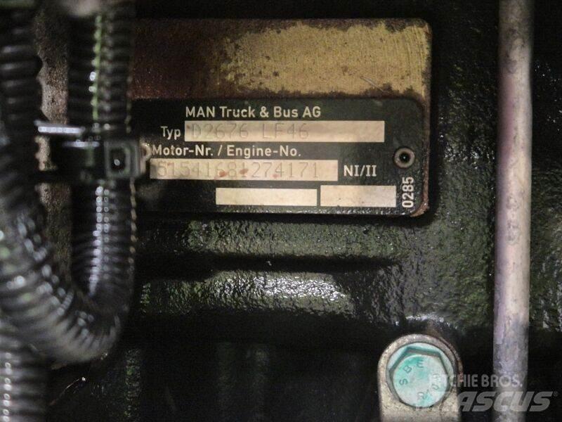 MAN D2676 LF46 Moteur