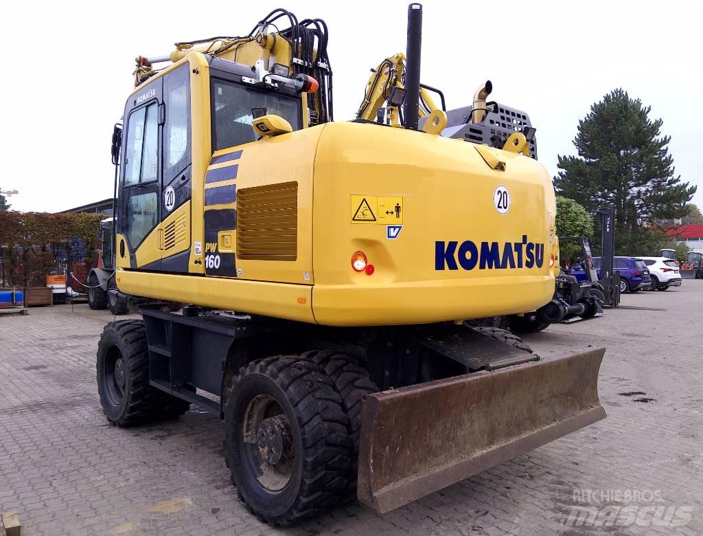 Komatsu PW160-11 Pelle sur pneus
