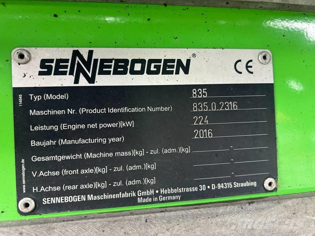 Sennebogen 835 M Pelle à déchets