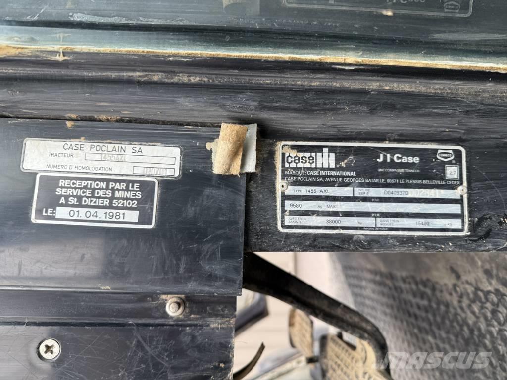CASE 1455 AXL Tracteur
