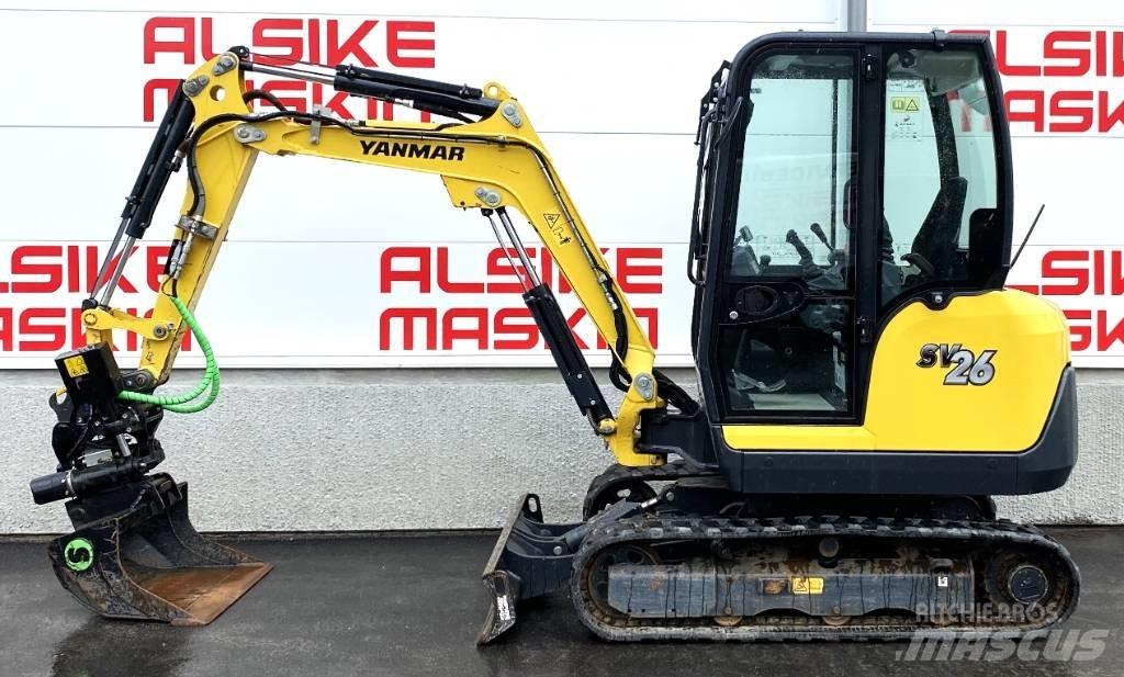 Yanmar SV 26 Mini pelle < 7t